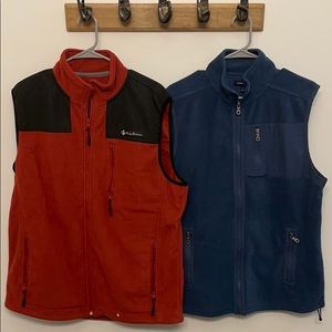 Bundle of 2 Casual Fleece Vests
